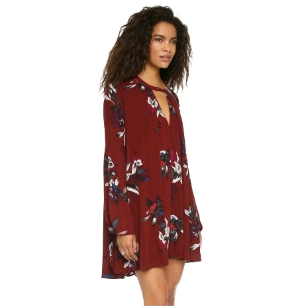 Free People Tree Swing Oversized BohoTunic